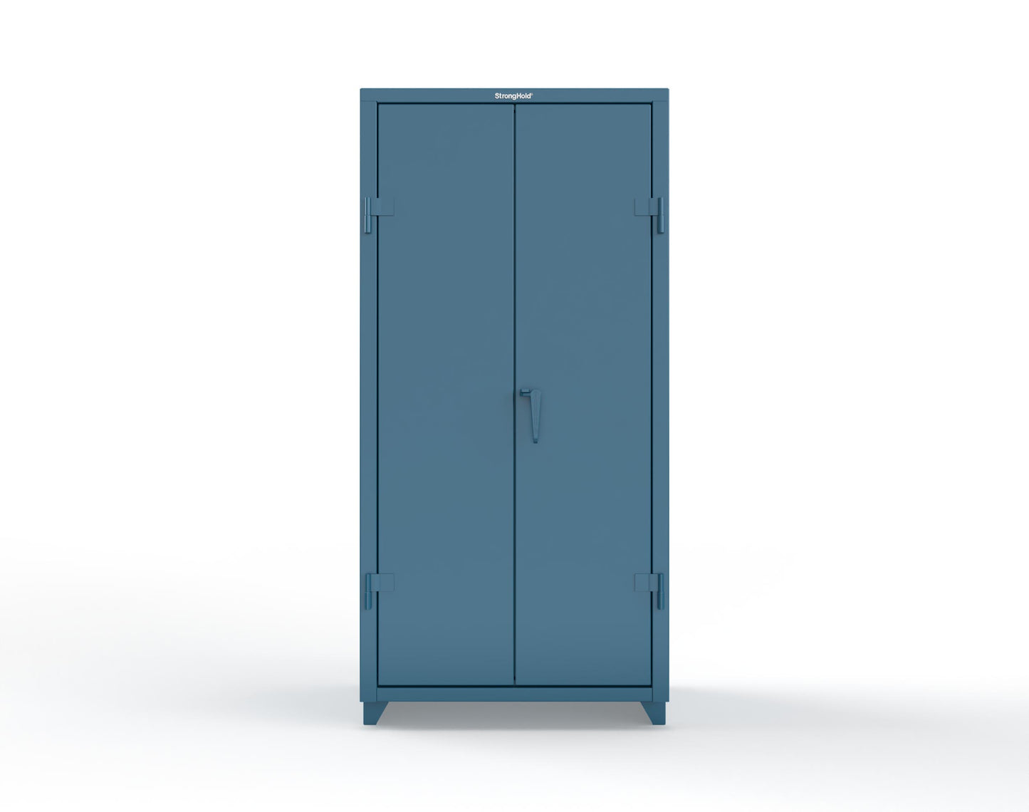 Extra Heavy Duty 14 GA Cabinet with 5 Shelves - 36 In. W x 24 In. D x 75 In. H - 36-245-L-5001