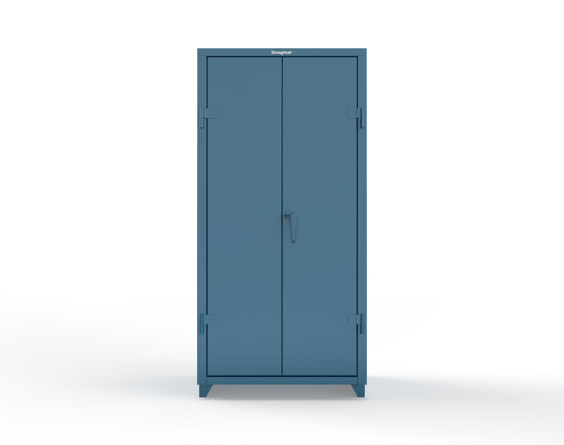 Extra Heavy Duty 14 GA Cabinet with 5 Shelves - 36 In. W x 24 In. D x 75 In. H - 36-245-L-5001