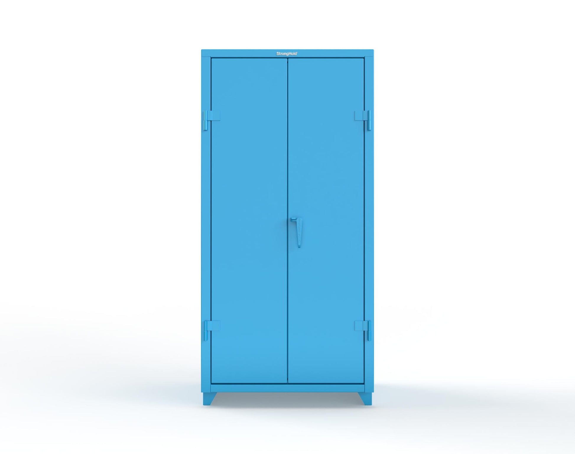 Extra Heavy Duty 14 GA Cabinet with 5 Shelves - 36 In. W x 24 In. D x 75 In. H - 36-245-L-5012