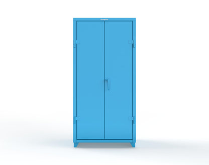 Extra Heavy Duty 14 GA Cabinet with 5 Shelves - 36 In. W x 24 In. D x 75 In. H - 36-245-L-5012