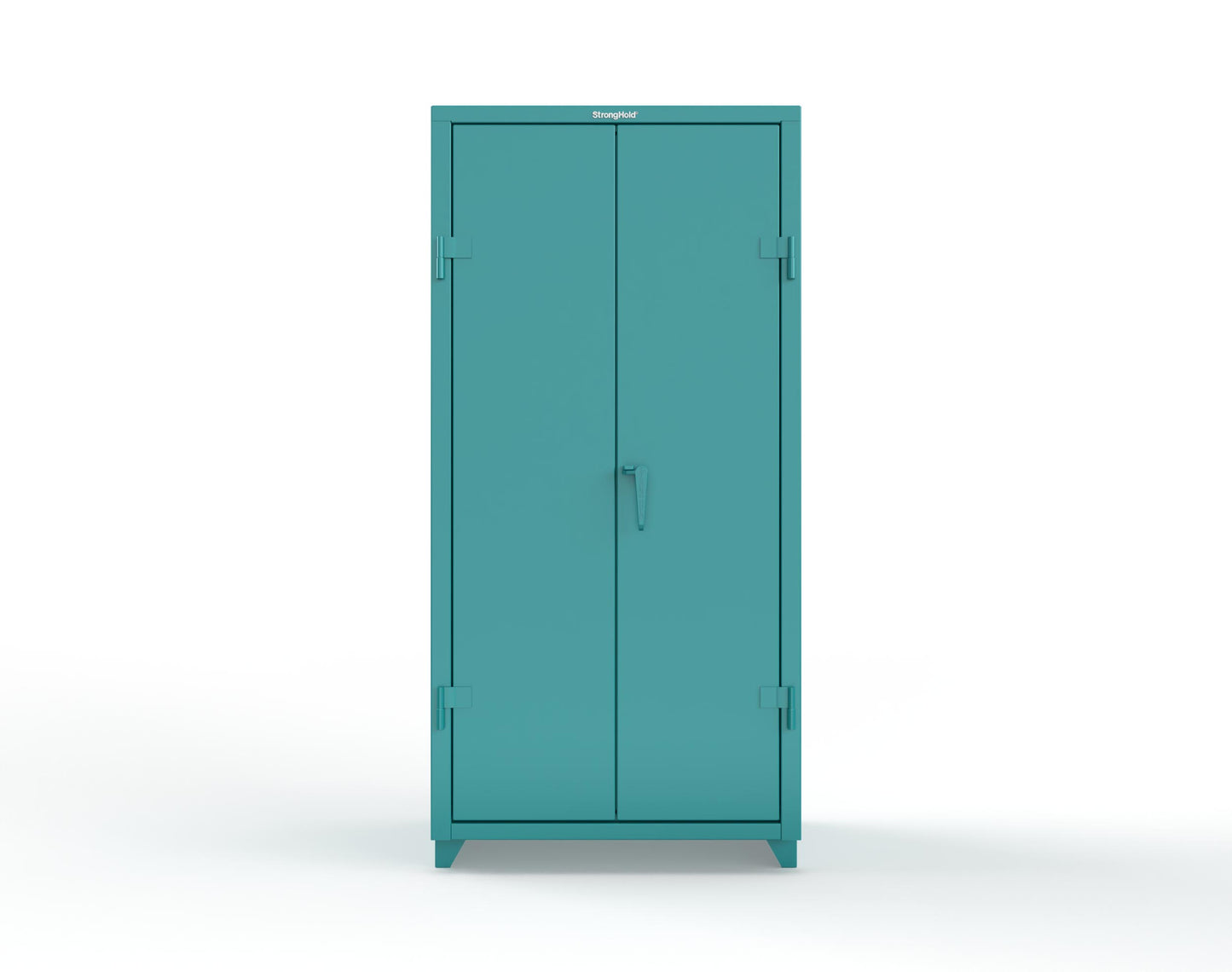 Extra Heavy Duty 14 GA Cabinet with 5 Shelves - 36 In. W x 24 In. D x 75 In. H - 36-245-L-5021