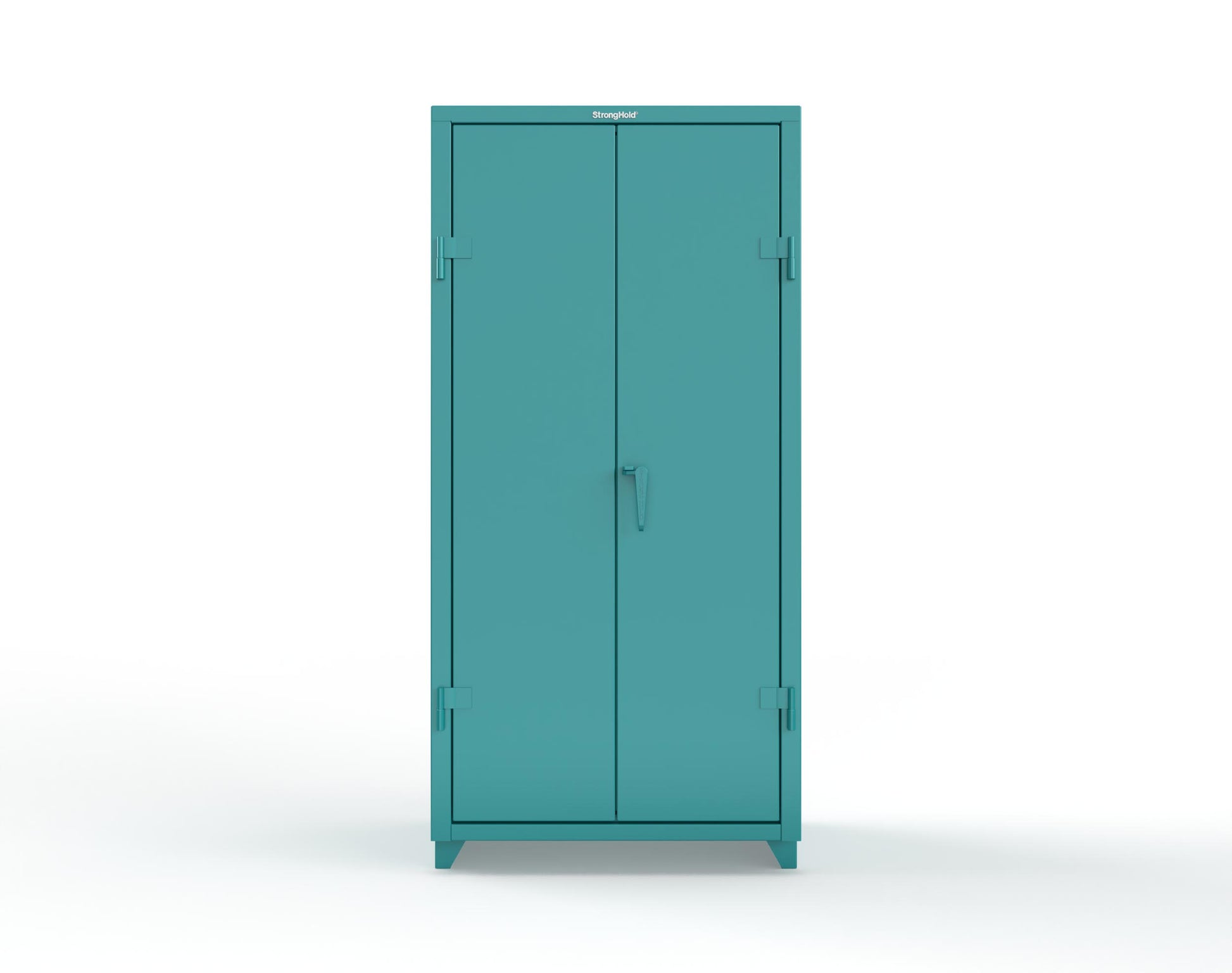 Extra Heavy Duty 14 GA Cabinet with 5 Shelves - 36 In. W x 24 In. D x 75 In. H - 36-245-L-5021