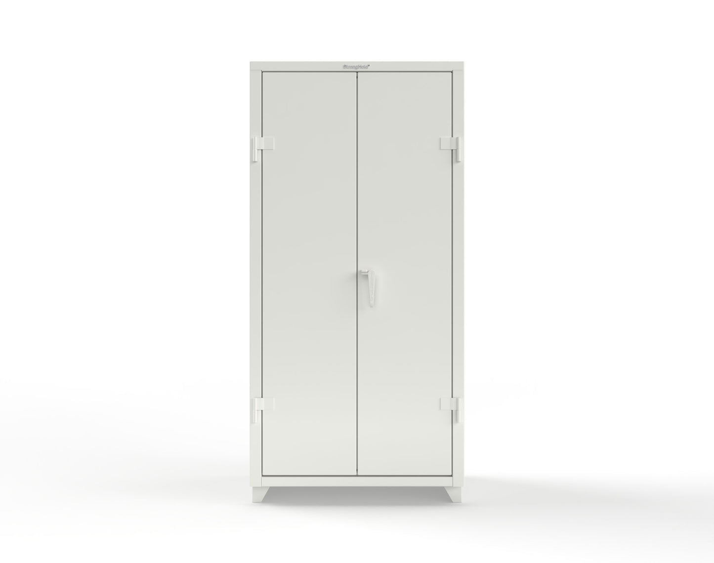 Extra Heavy Duty 14 GA Cabinet with 5 Shelves - 36 In. W x 24 In. D x 75 In. H - 36-245-L-9003