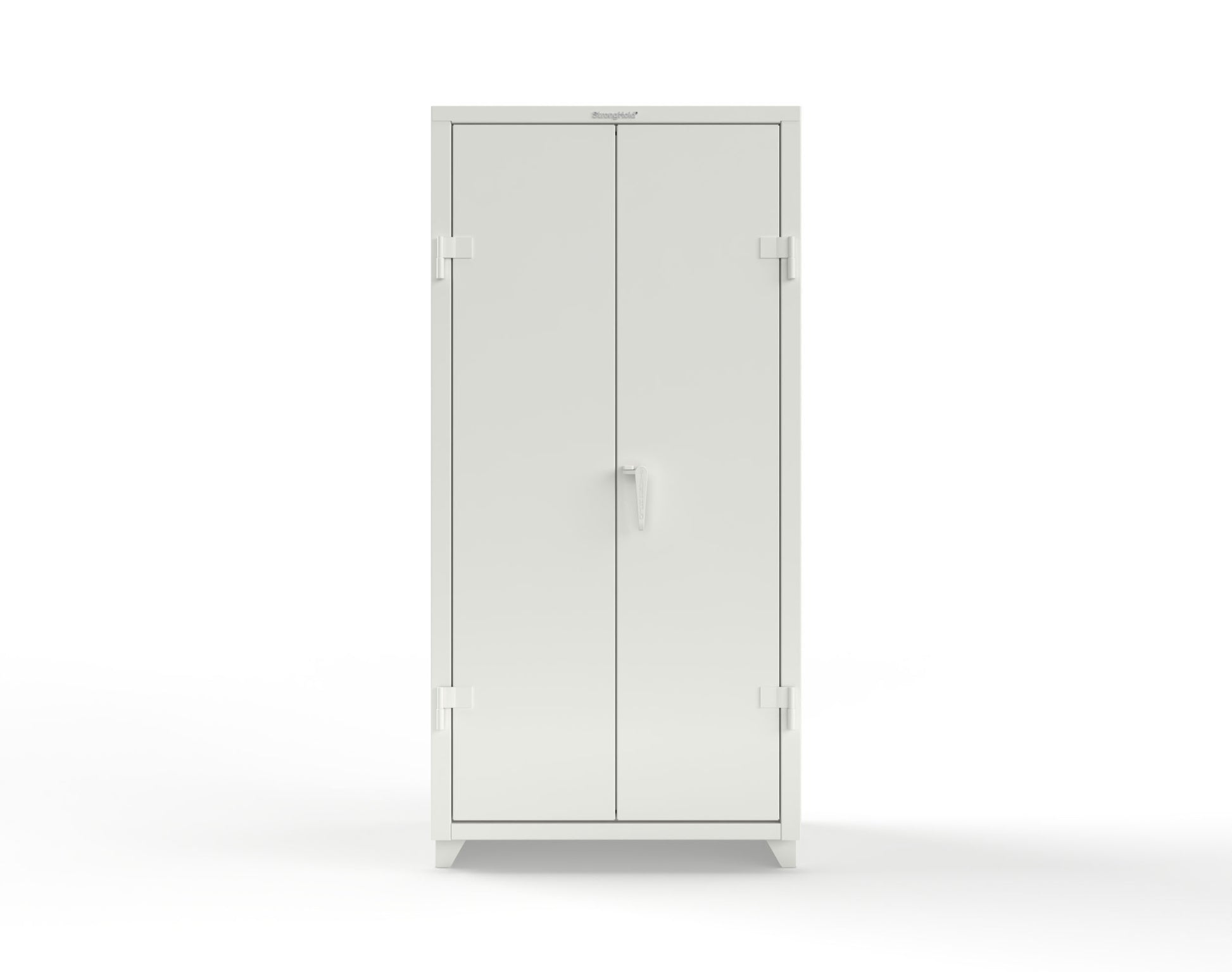 Extra Heavy Duty 14 GA Cabinet with 5 Shelves - 36 In. W x 24 In. D x 75 In. H - 36-245-L-9003