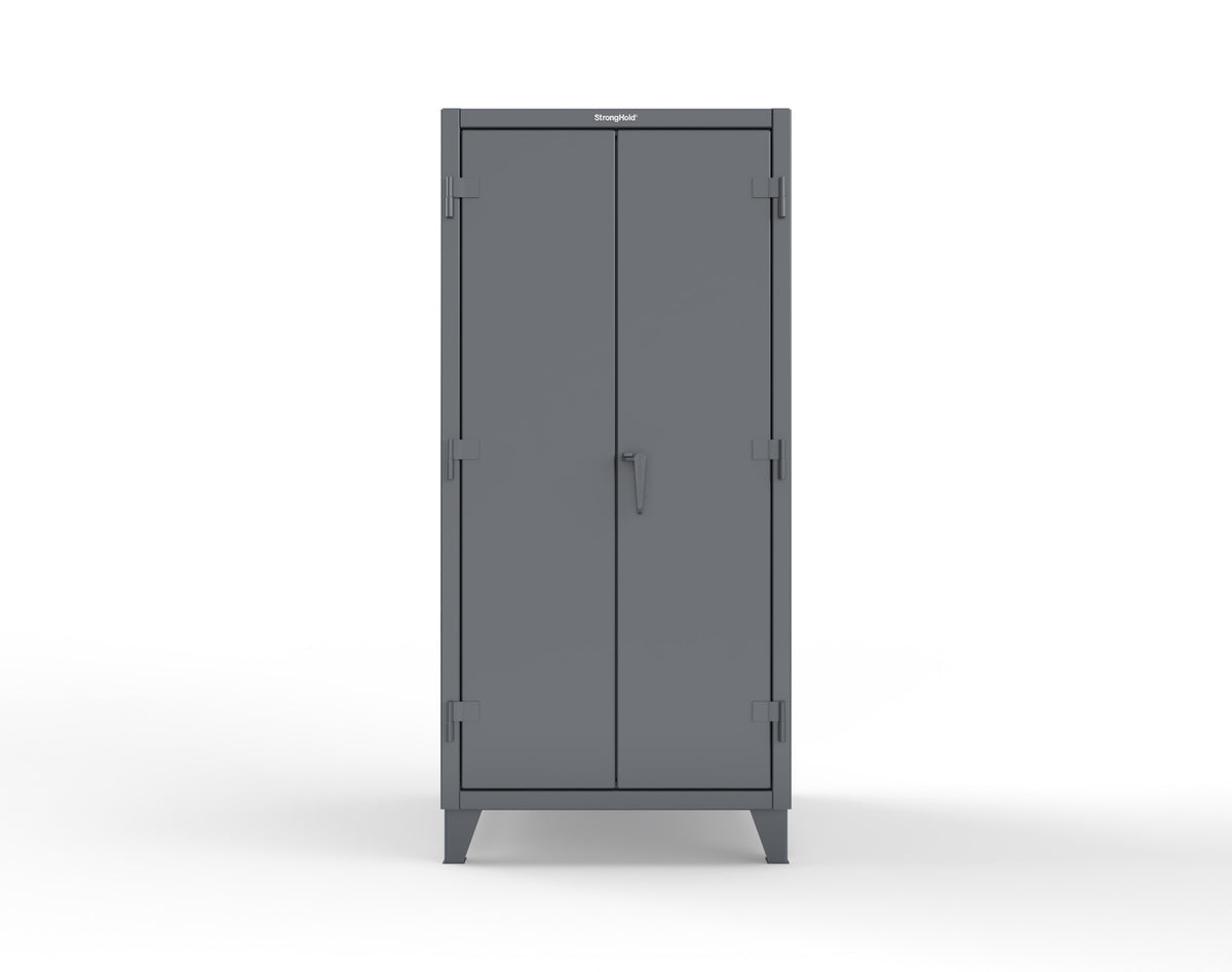 Extreme Duty 12 GA Cabinet with 4 Extra Deep Shelves - 36 In. W x 36 In. D x 78 In. H - 36-364-7024