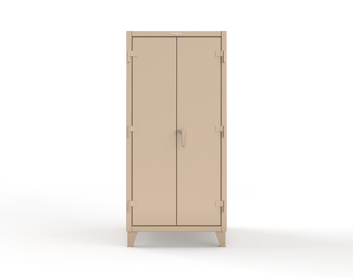 Extreme Duty 12 GA Cabinet with 4 Extra Deep Shelves - 36 In. W x 36 In. D x 78 In. H - 36-364-1019