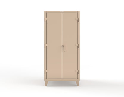 Extreme Duty 12 GA Cabinet with 4 Extra Deep Shelves - 36 In. W x 36 In. D x 78 In. H - 36-364-1019