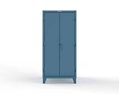 Extreme Duty 12 GA Cabinet with 4 Extra Deep Shelves - 36 In. W x 36 In. D x 78 In. H - 36-364-5010