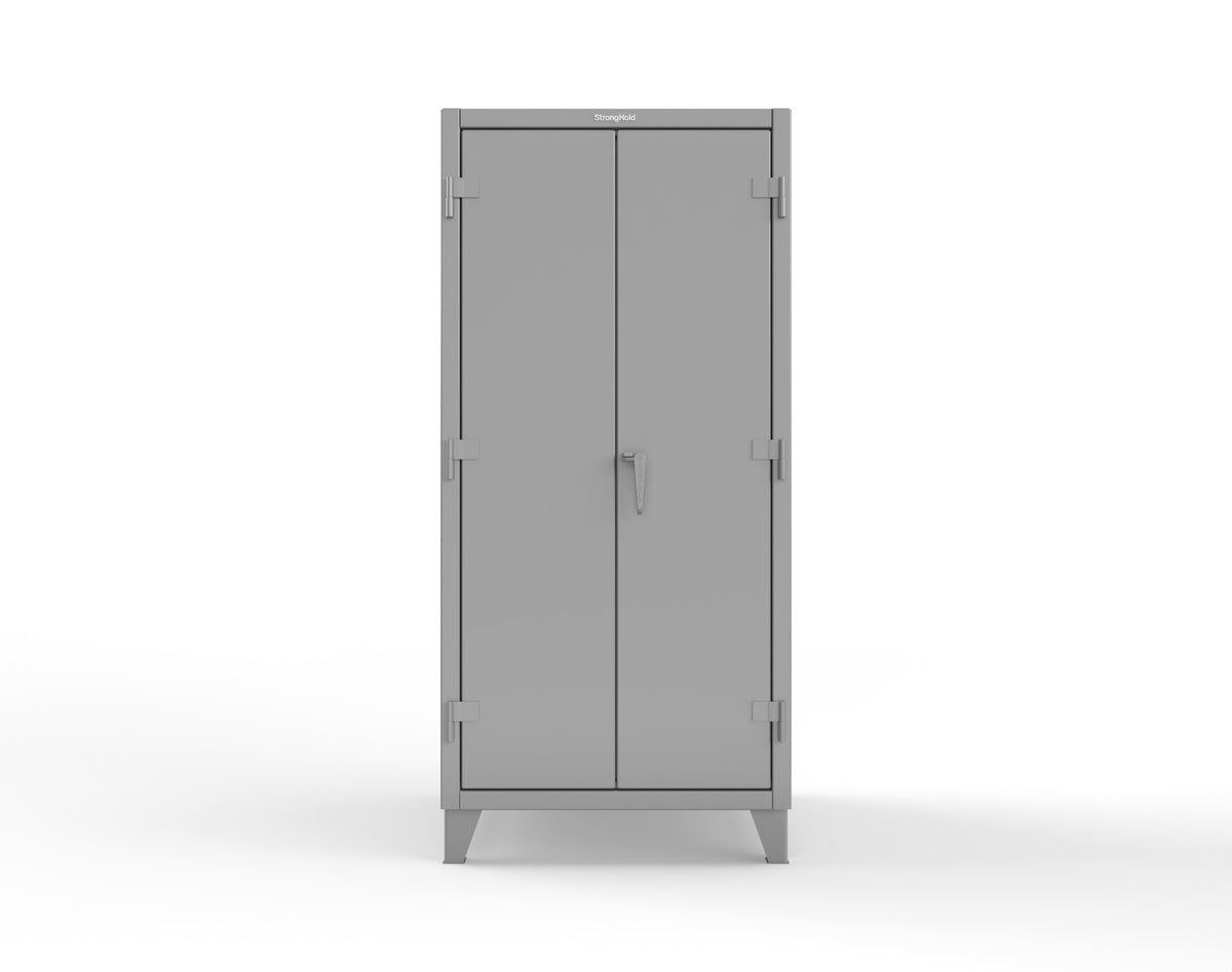 Extreme Duty 12 GA Cabinet with 4 Extra Deep Shelves - 36 In. W x 36 In. D x 78 In. H - 36-364-7037