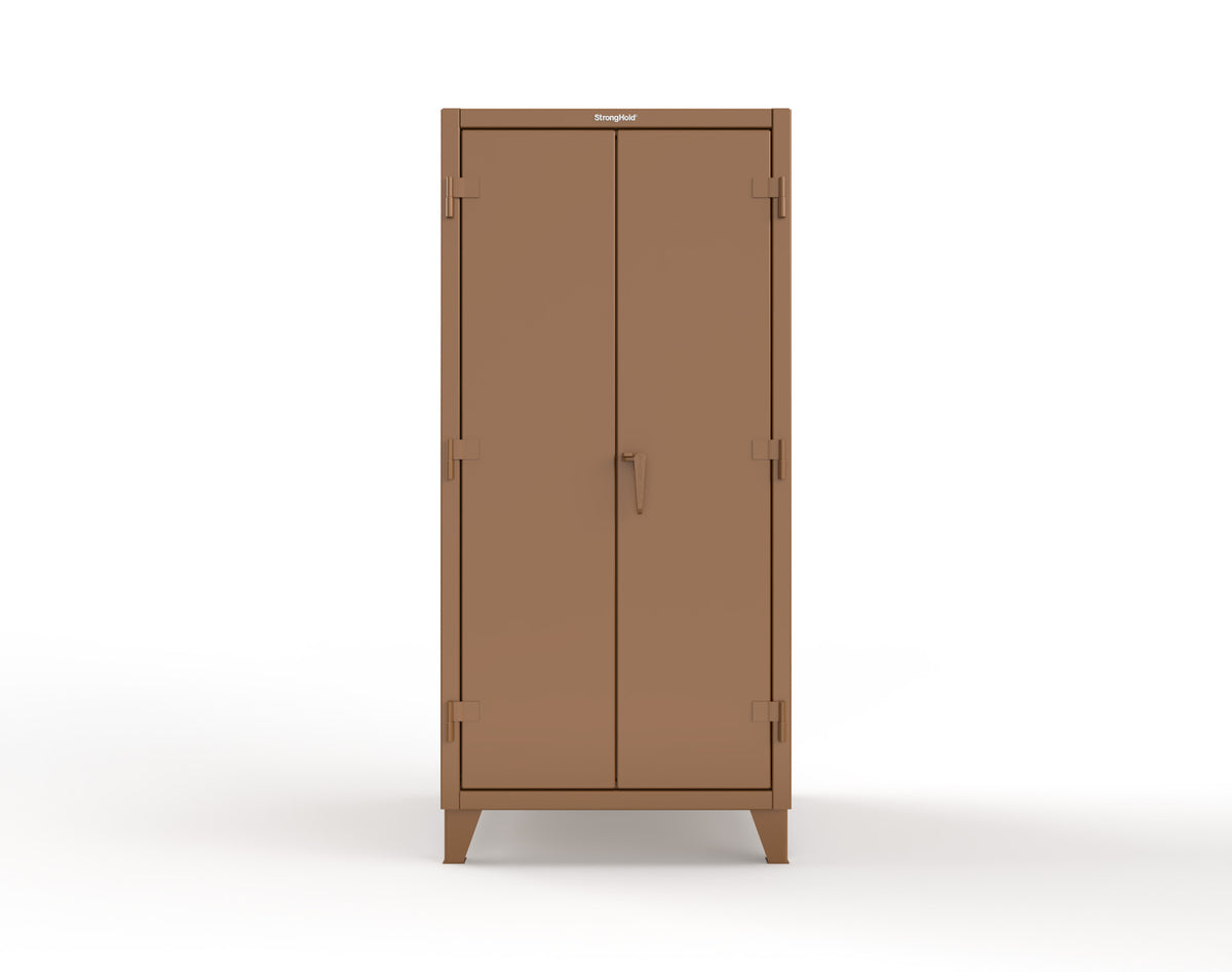 Extreme Duty 12 GA Cabinet with 4 Extra Deep Shelves - 36 In. W x 36 In. D x 78 In. H - 36-364-8025