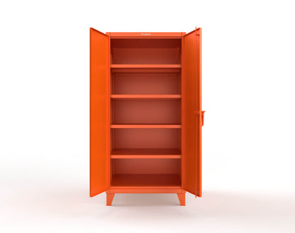 Extreme Duty 12 GA Cabinet with 4 Extra Deep Shelves - 36 In. W x 36 In. D x 78 In. H - 36-364-2004