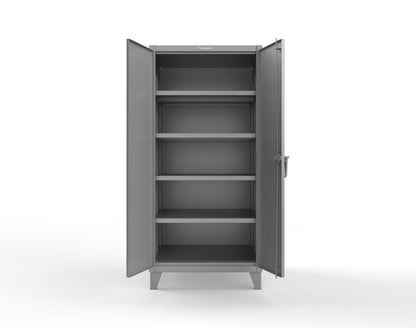 Extreme Duty 12 GA Cabinet with 4 Extra Deep Shelves - 36 In. W x 36 In. D x 78 In. H - 36-364-7037