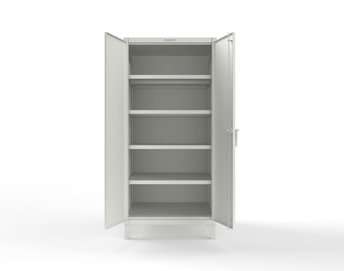 Extreme Duty 12 GA Cabinet with 4 Extra Deep Shelves - 36 In. W x 36 In. D x 78 In. H - 36-364-9003