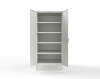 Extreme Duty 12 GA Cabinet with 4 Extra Deep Shelves - 36 In. W x 36 In. D x 78 In. H - 36-364-9003
