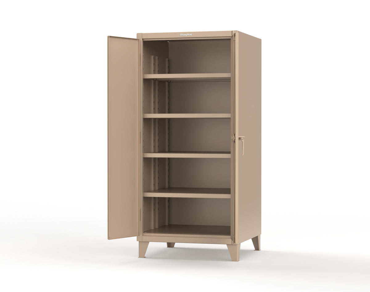 Extreme Duty 12 GA Cabinet with 4 Extra Deep Shelves - 36 In. W x 36 In. D x 78 In. H - 36-364-1019