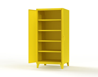 Extreme Duty 12 GA Cabinet with 4 Extra Deep Shelves - 36 In. W x 36 In. D x 78 In. H - 36-364-1023