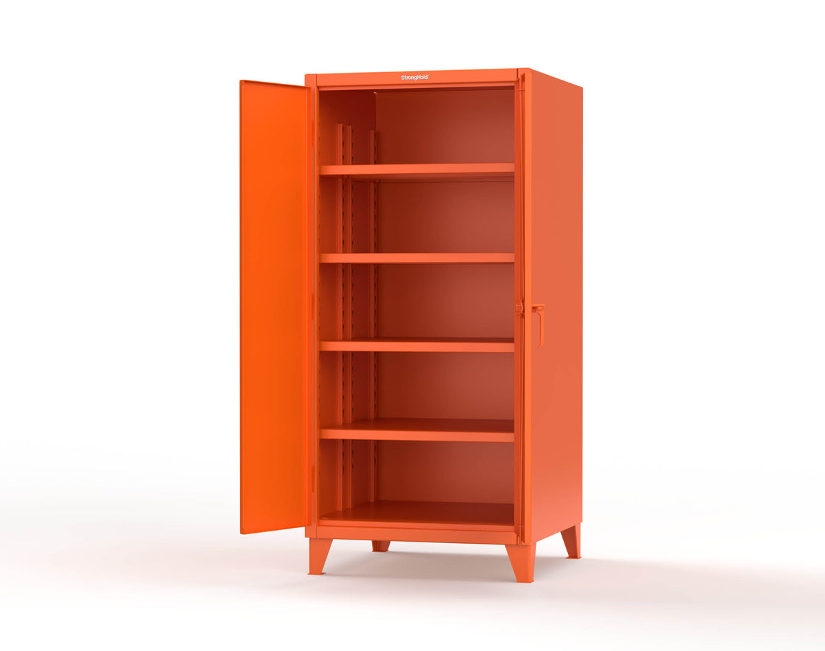 Extreme Duty 12 GA Cabinet with 4 Extra Deep Shelves - 36 In. W x 36 In. D x 78 In. H - 36-364-2004