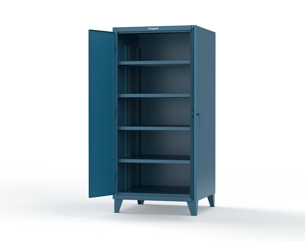 Extreme Duty 12 GA Cabinet with 4 Extra Deep Shelves - 36 In. W x 36 In. D x 78 In. H - 36-364-5010