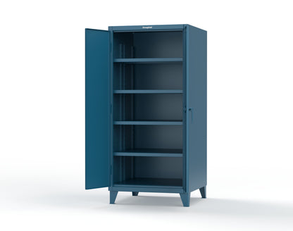 Extreme Duty 12 GA Cabinet with 4 Extra Deep Shelves - 36 In. W x 36 In. D x 78 In. H - 36-364-5010