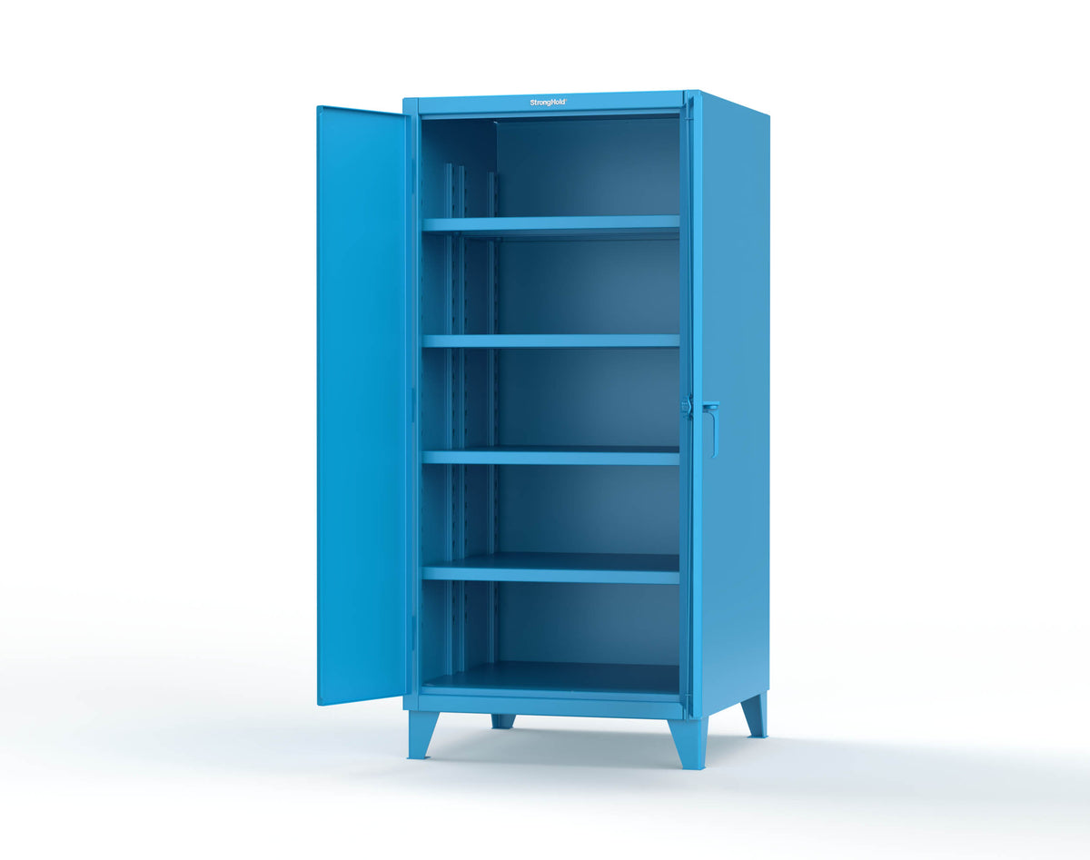 Extreme Duty 12 GA Cabinet with 4 Extra Deep Shelves - 36 In. W x 36 In. D x 78 In. H - 36-364-5012