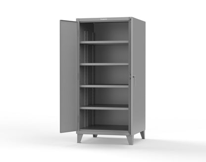Extreme Duty 12 GA Cabinet with 4 Extra Deep Shelves - 36 In. W x 36 In. D x 78 In. H - 36-364-7037