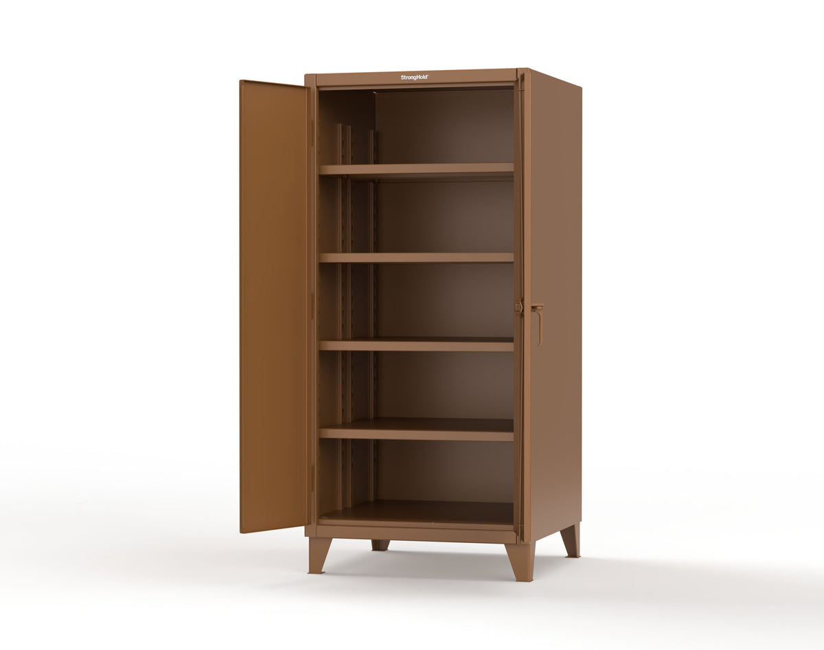 Extreme Duty 12 GA Cabinet with 4 Extra Deep Shelves - 36 In. W x 36 In. D x 78 In. H - 36-364-8025