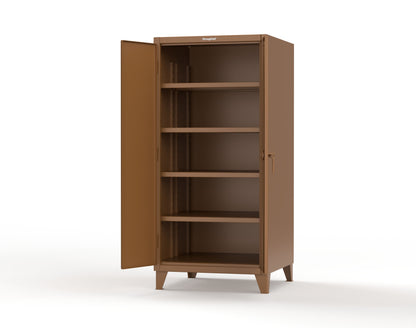 Extreme Duty 12 GA Cabinet with 4 Extra Deep Shelves - 36 In. W x 36 In. D x 78 In. H - 36-364-8025