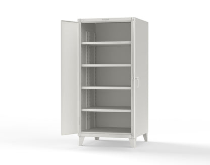 Extreme Duty 12 GA Cabinet with 4 Extra Deep Shelves - 36 In. W x 36 In. D x 78 In. H - 36-364-9003