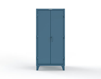 Extreme Duty 12 GA Rigging Cabinet with Hooks - 36 In. W x 24 In. D x 78 In. H - 36-BB-240W/Hooks-5001