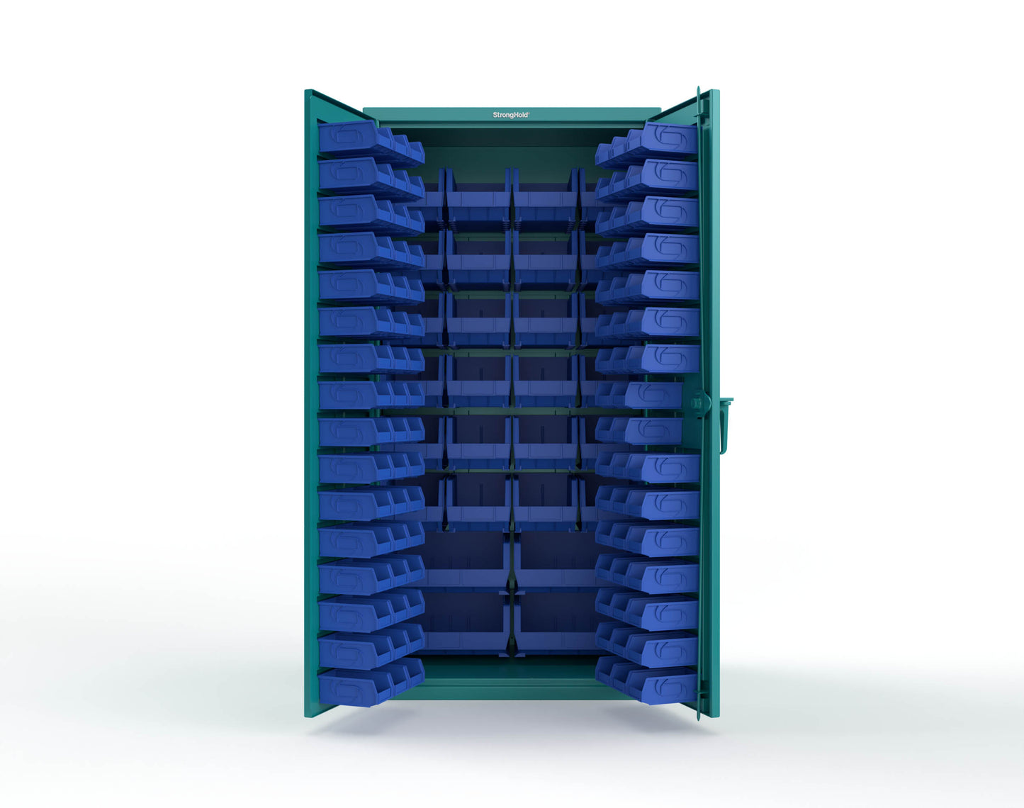 Teal (RAL 5021) / Blue (RAL 5001)