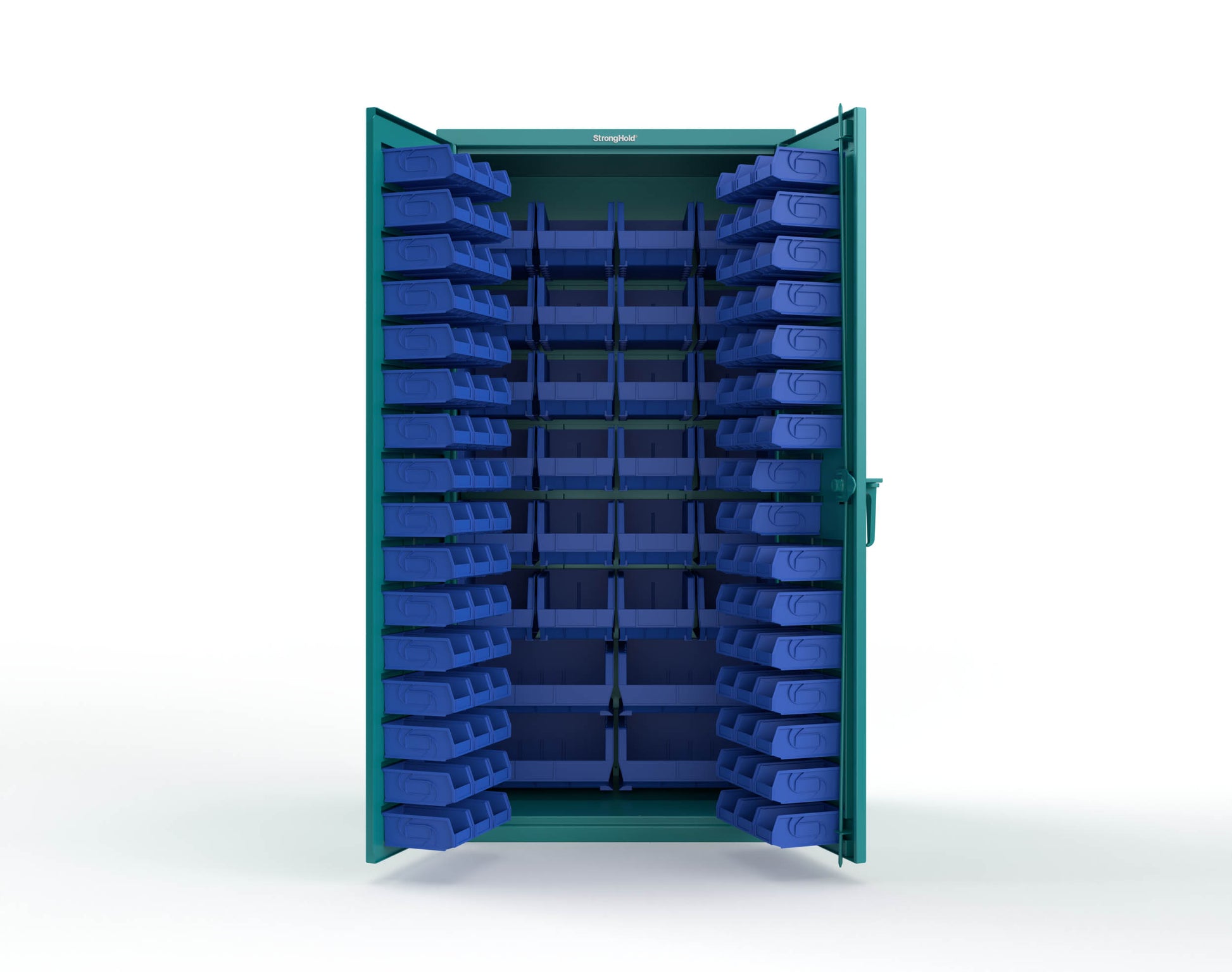 Teal (RAL 5021) / Blue (RAL 5001)