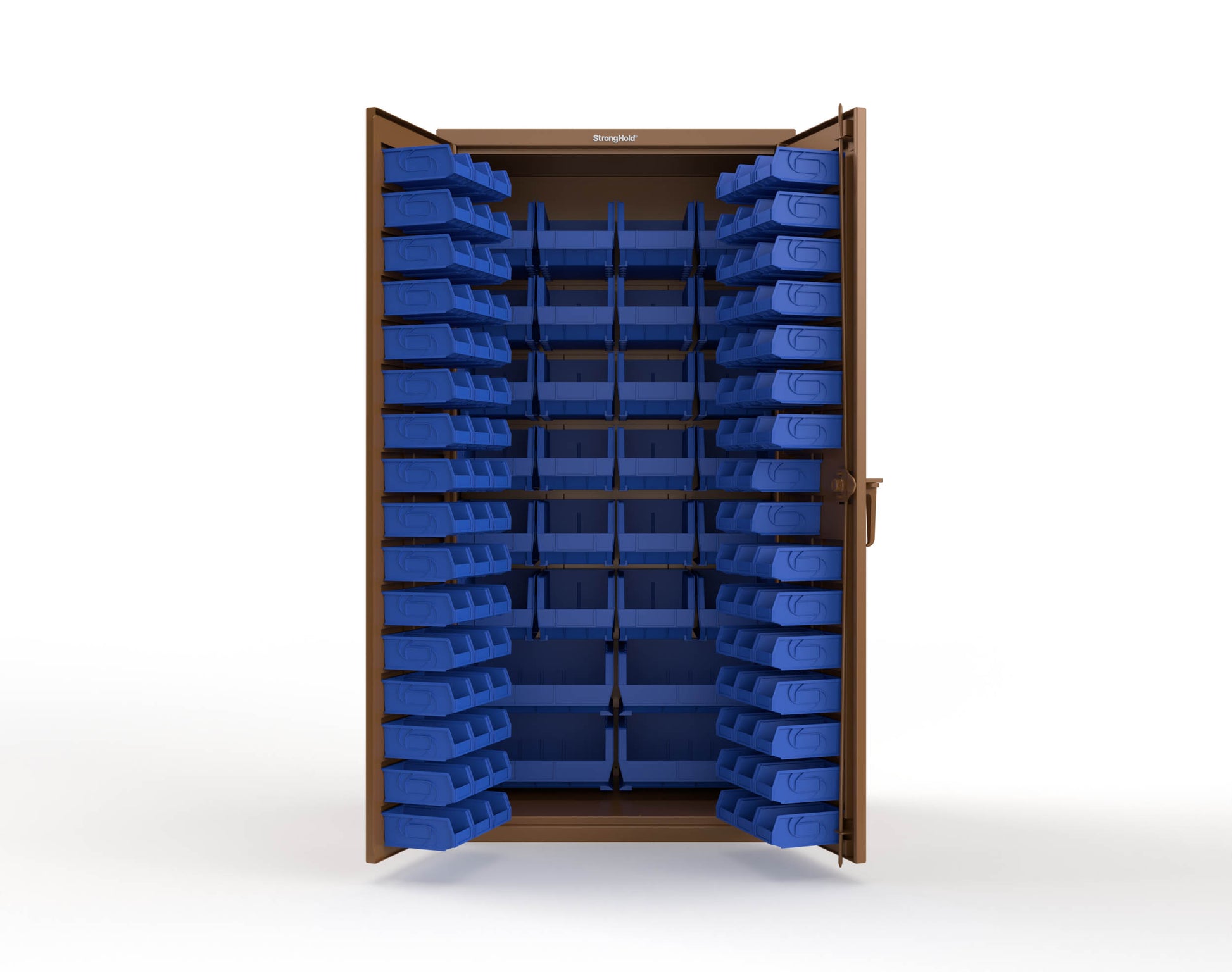 Brown (RAL 8008) / Blue (RAL 5001)