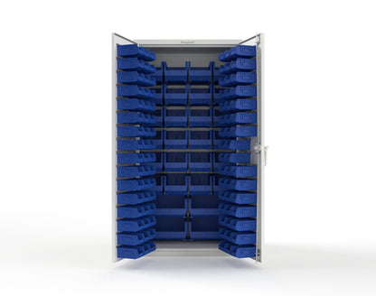 White (RAL 9003) / Blue (RAL 5001)