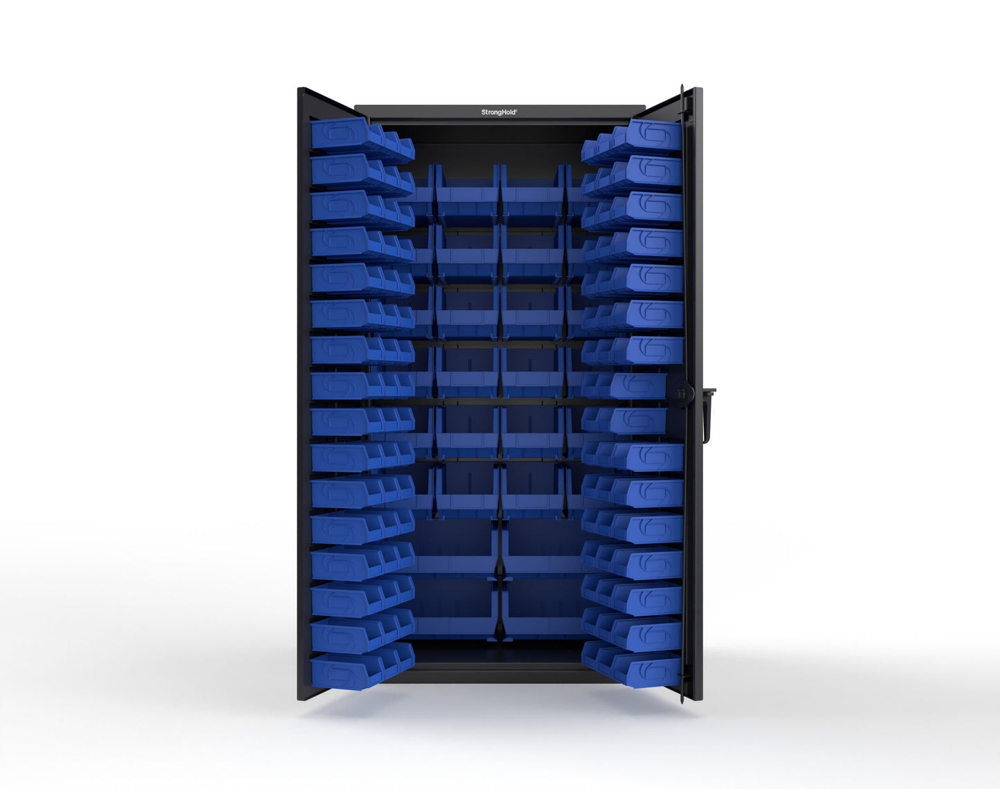 Black (RAL 9005) / Blue (RAL 5001)