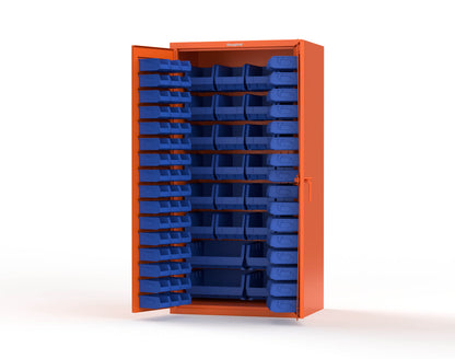 Orange (RAL 2009) / Blue (RAL 5001)