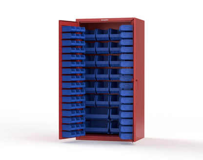 Red (RAL 3001) / Blue (RAL 5001)