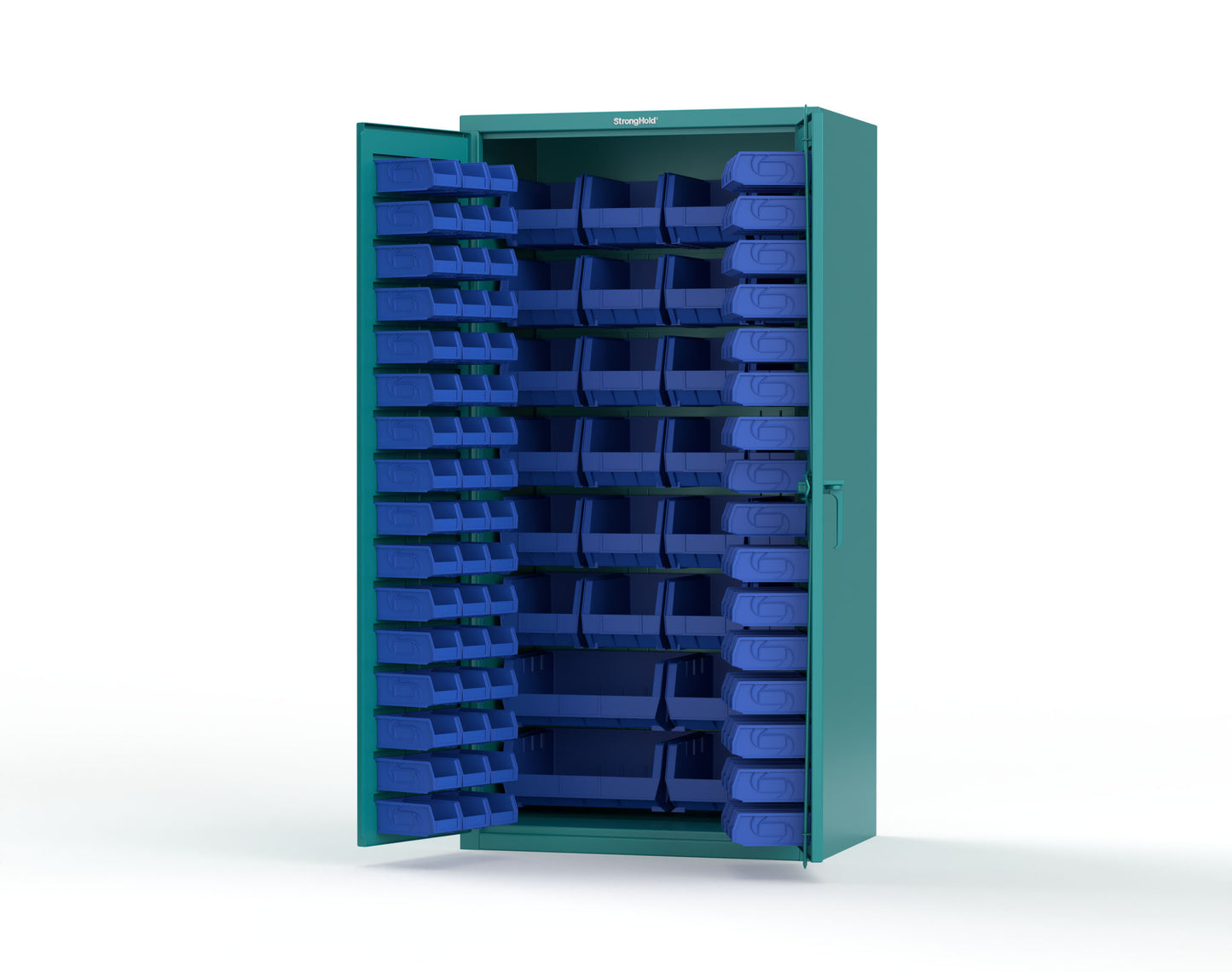 Teal (RAL 5021) / Blue (RAL 5001)