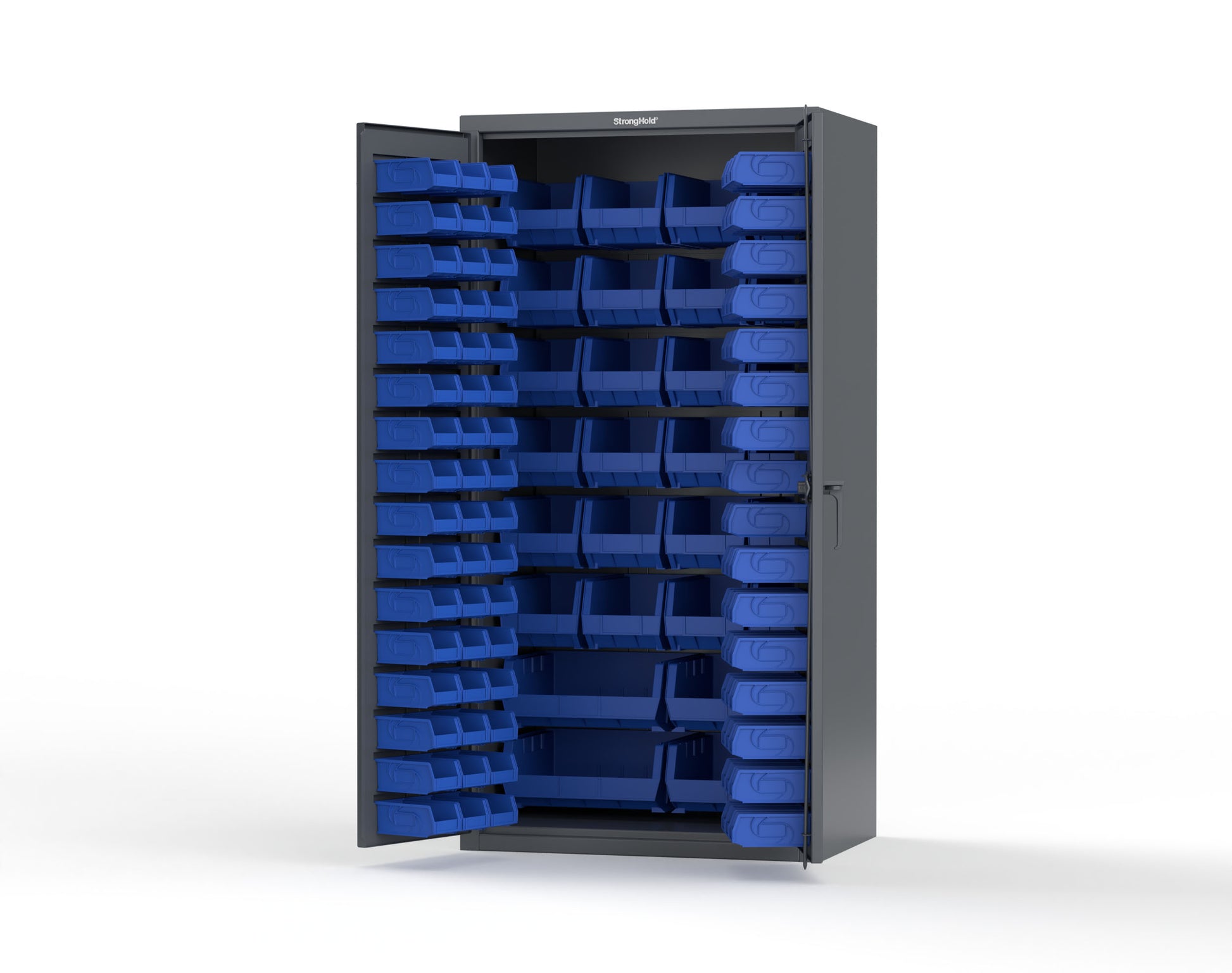 Dark Gray (RAL 7024) / Blue (RAL 5001)