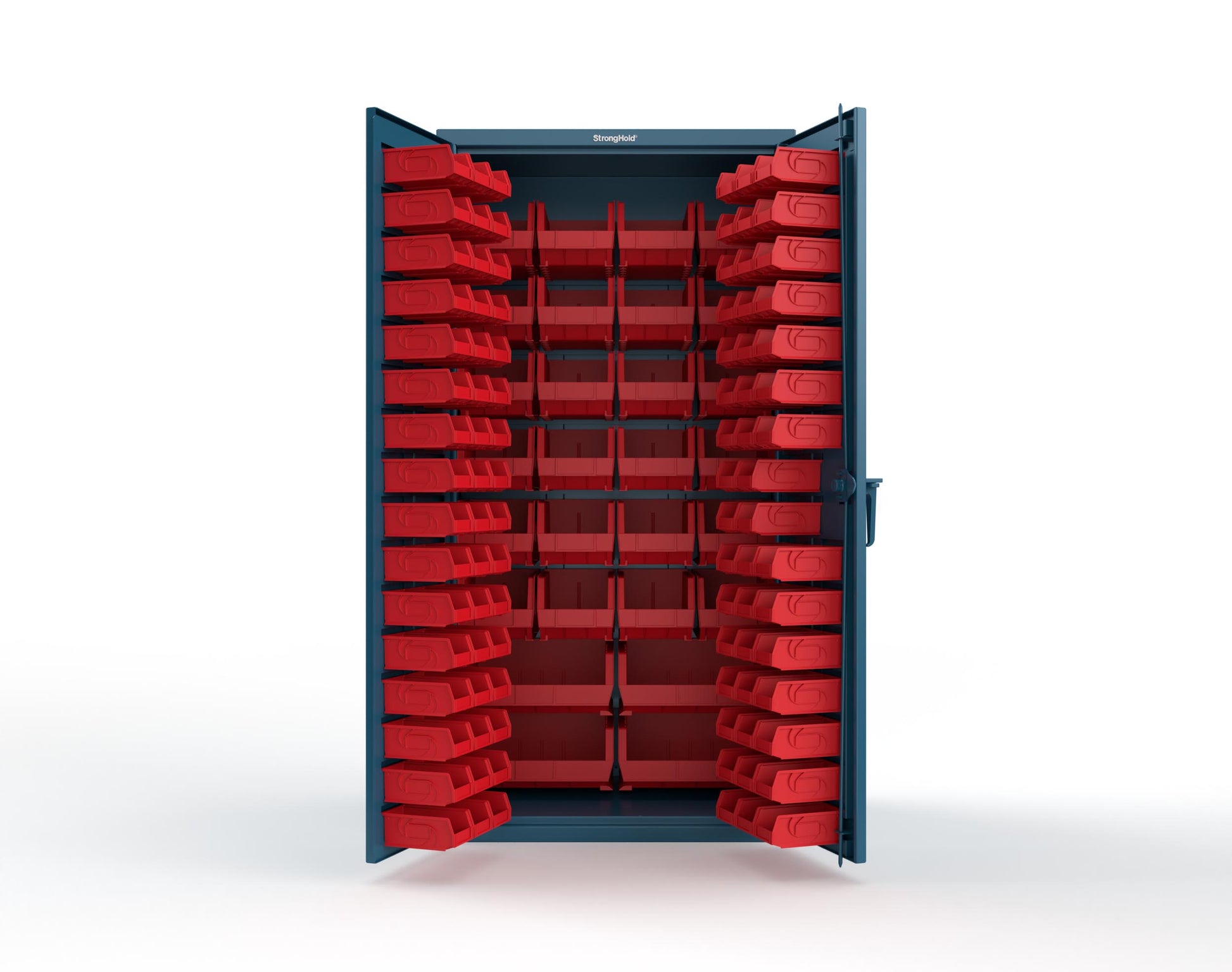 Blue (RAL 5001) / Red (RAL 3001)