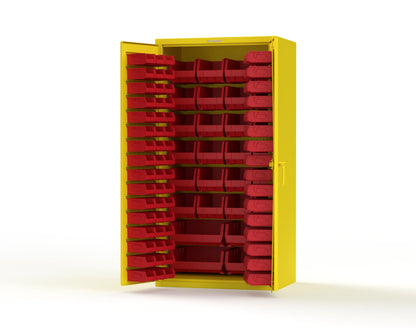 Yellow (RAL 1021) / Red (RAL 3001)