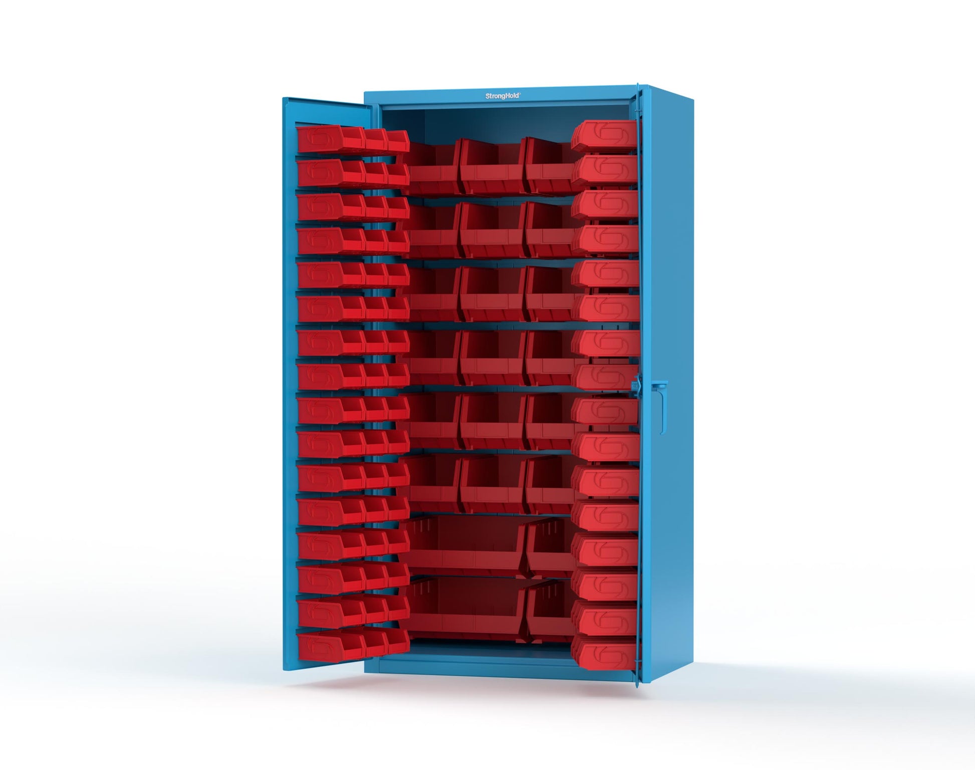 Light Blue (RAL 5012) / Red (RAL 3001)