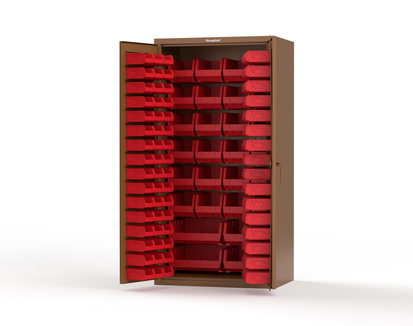 Brown (RAL 8008) / Red (RAL 3001)