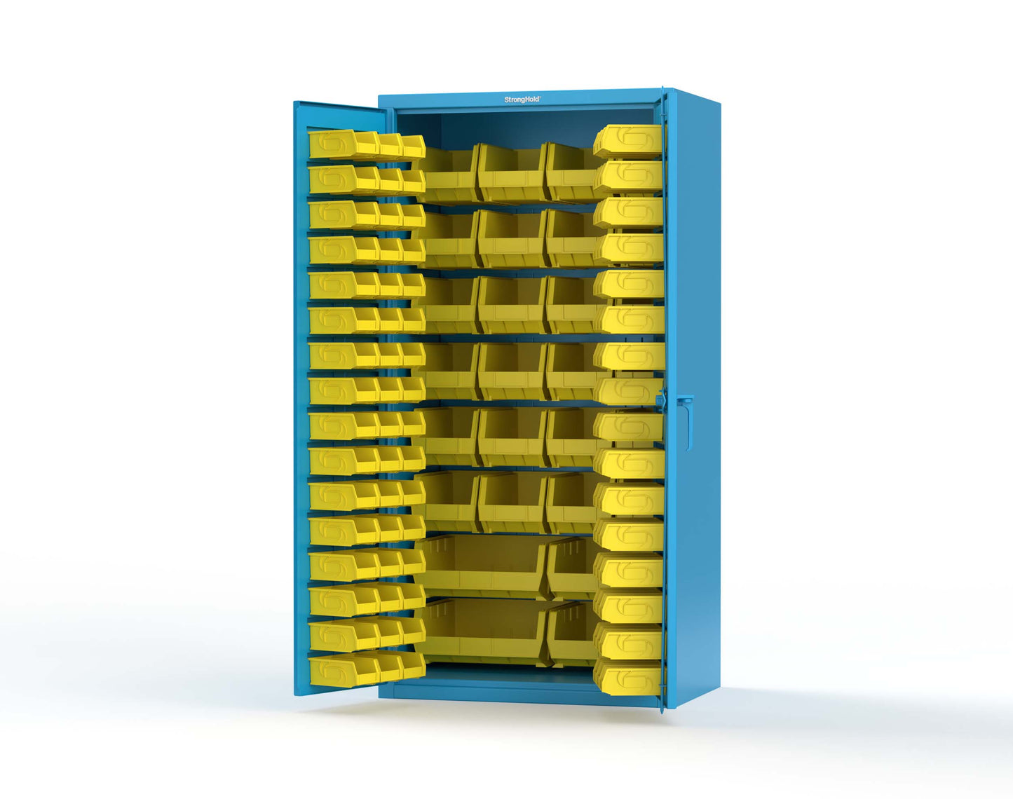 Light Blue (RAL 5012) / Yellow (RAL 1021)