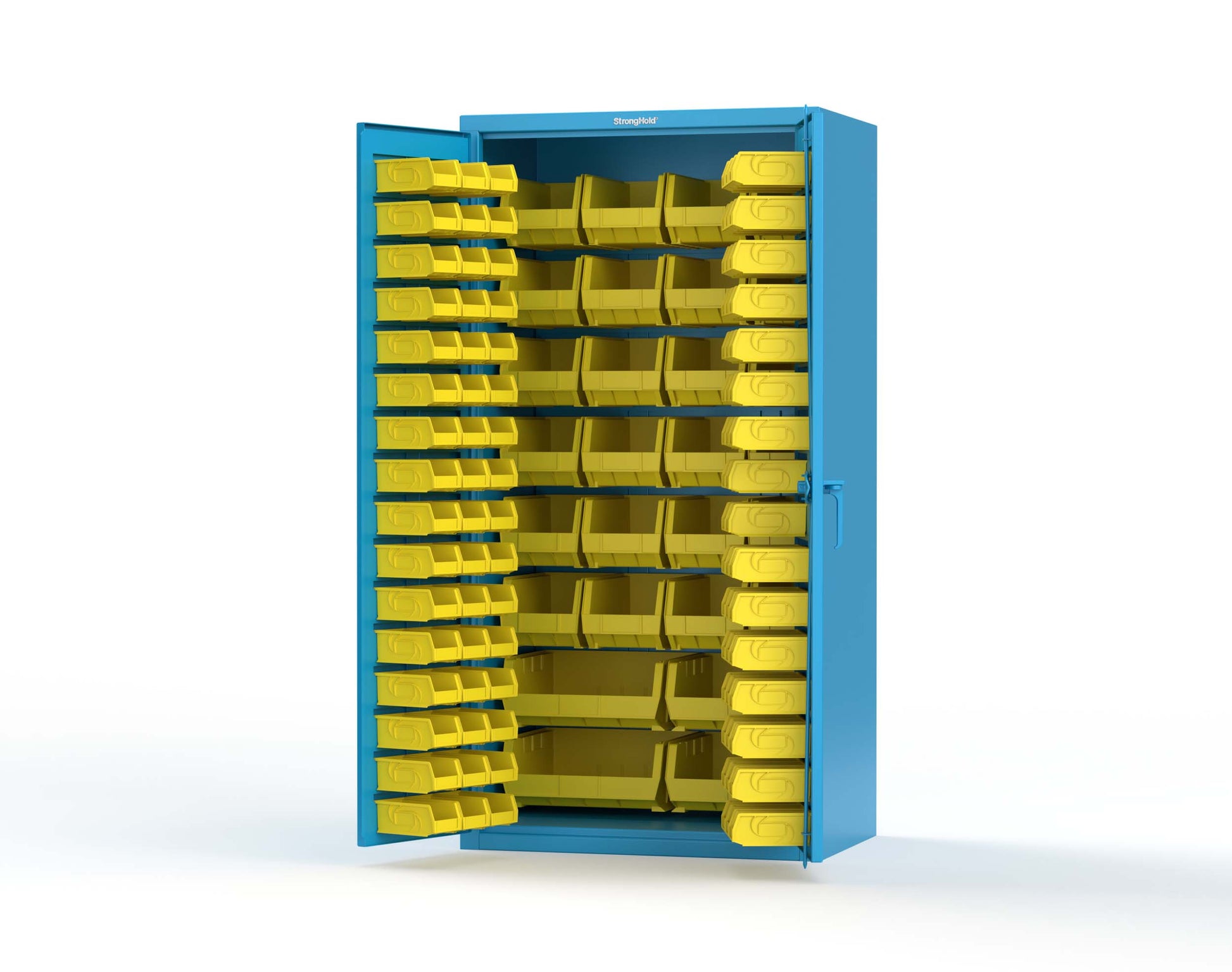 Light Blue (RAL 5012) / Yellow (RAL 1021)