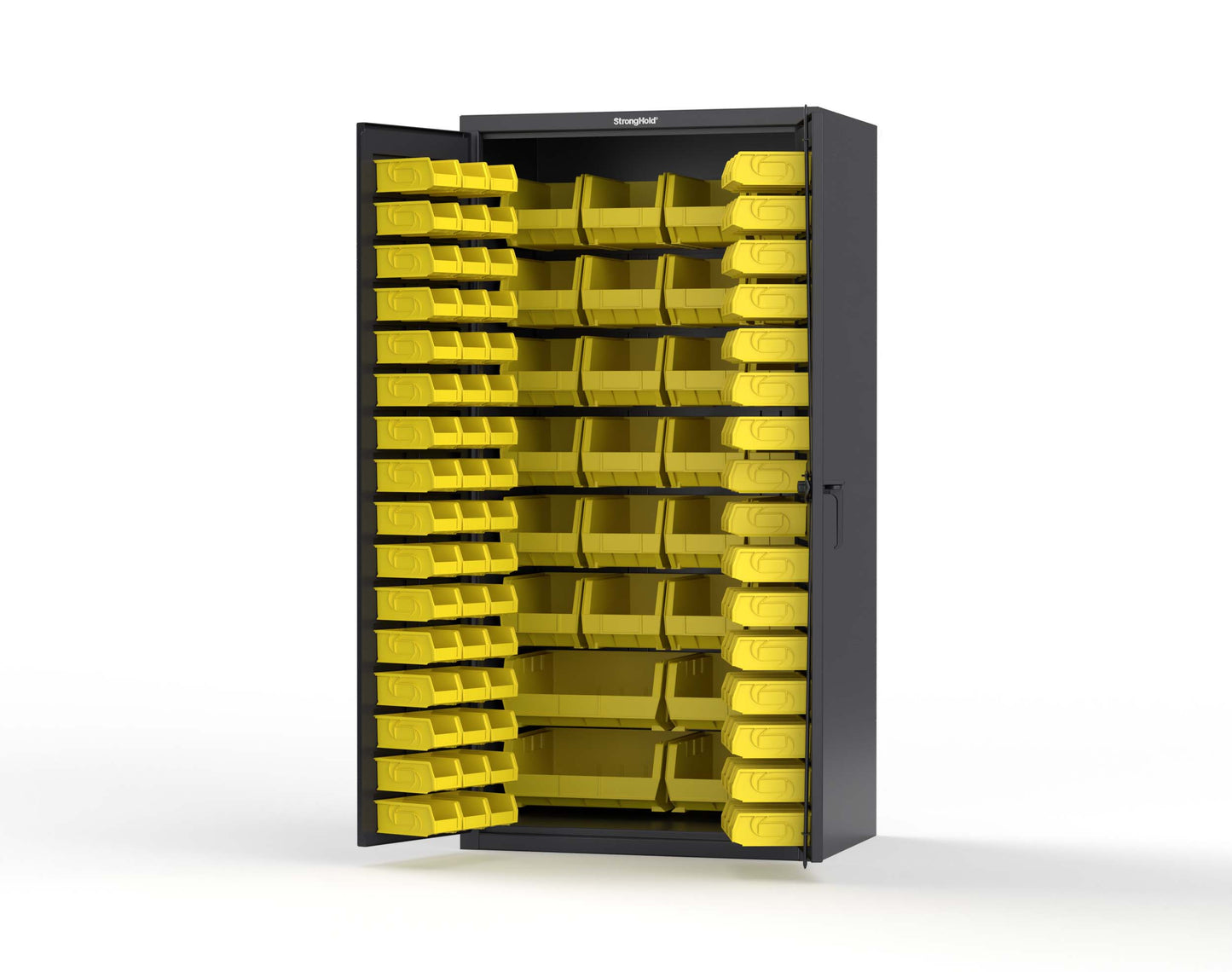 Black (RAL 9005) / Yellow (RAL 1021)