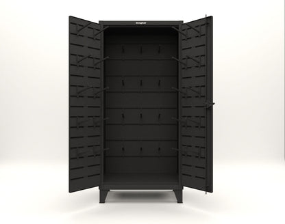 Extreme Duty 12 GA Rigging Cabinet with Hooks - 36 In. W x 24 In. D x 78 In. H