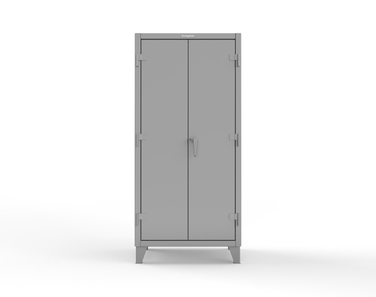 Extreme Duty 12 GA Bin Cabinet with Multiple Sized Bins, 4 Drawers, 1 Shelf - 36 In. W x 24 In. D x 78 In. H - 36-BBS-241-4DB-7037
