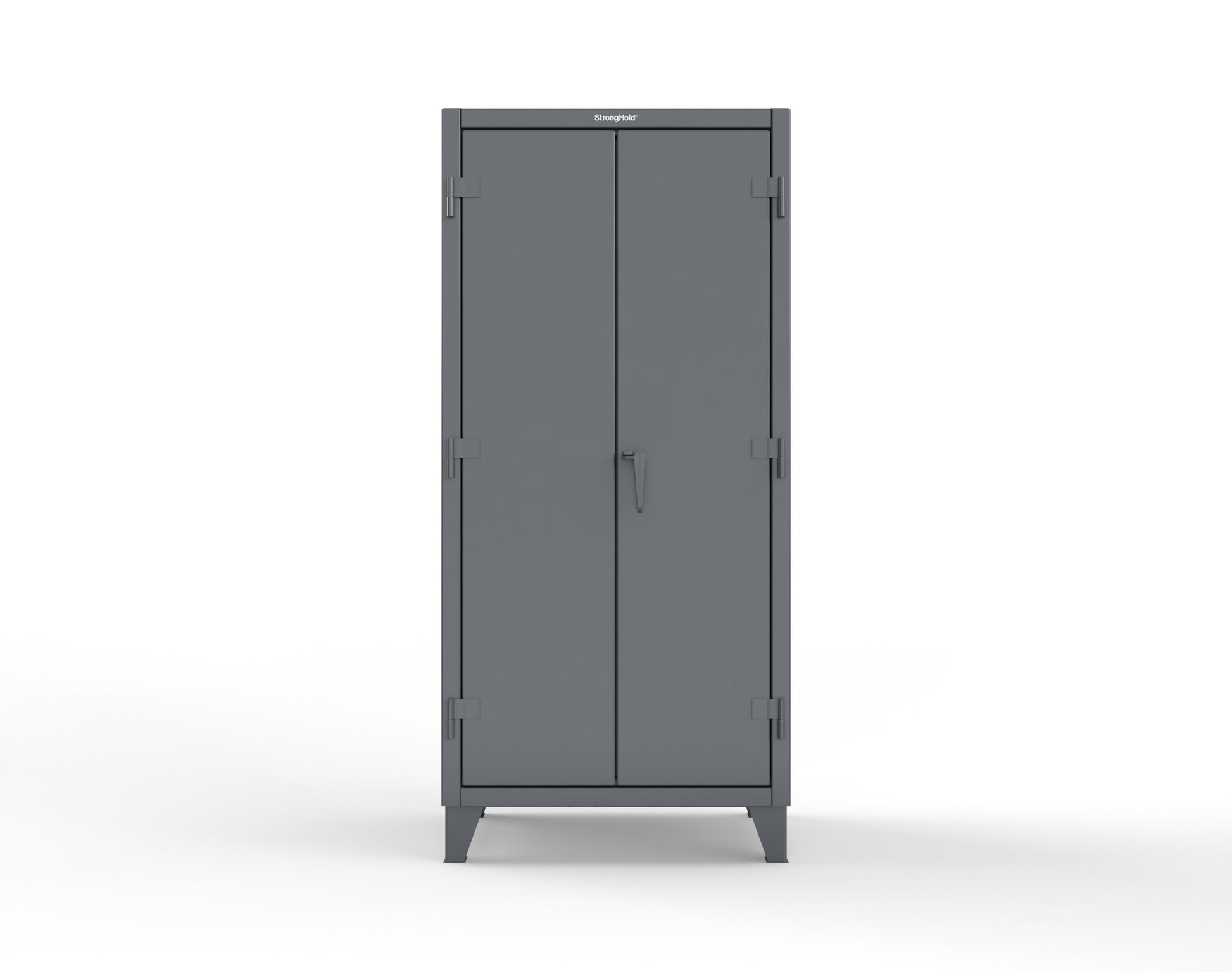 Extreme Duty 12 GA Bin Cabinet with Multiple Sized Bins, 4 Drawers, 1 Shelf - 36 In. W x 24 In. D x 78 In. H - 36-BBS-241-4DB-7024