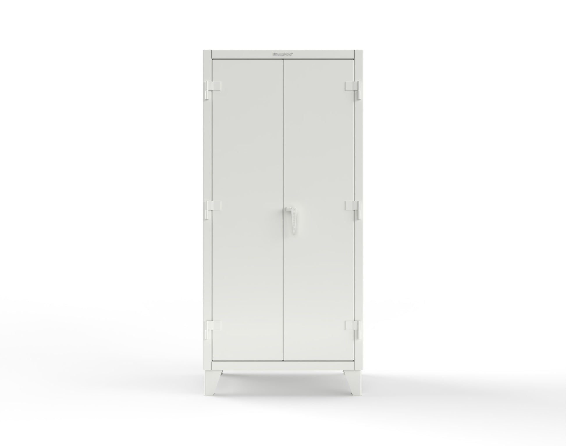 Extreme Duty 12 GA Bin Cabinet with Multiple Sized Bins, 4 Drawers, 1 Shelf - 36 In. W x 24 In. D x 78 In. H - 36-BBS-241-4DB-9003