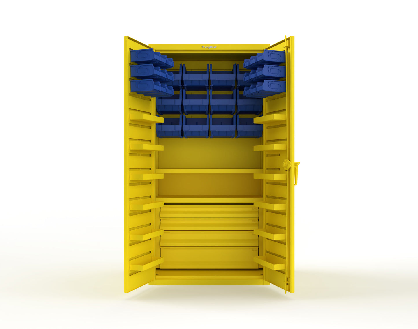 Yellow (RAL 1021) / Blue (RAL 5001)